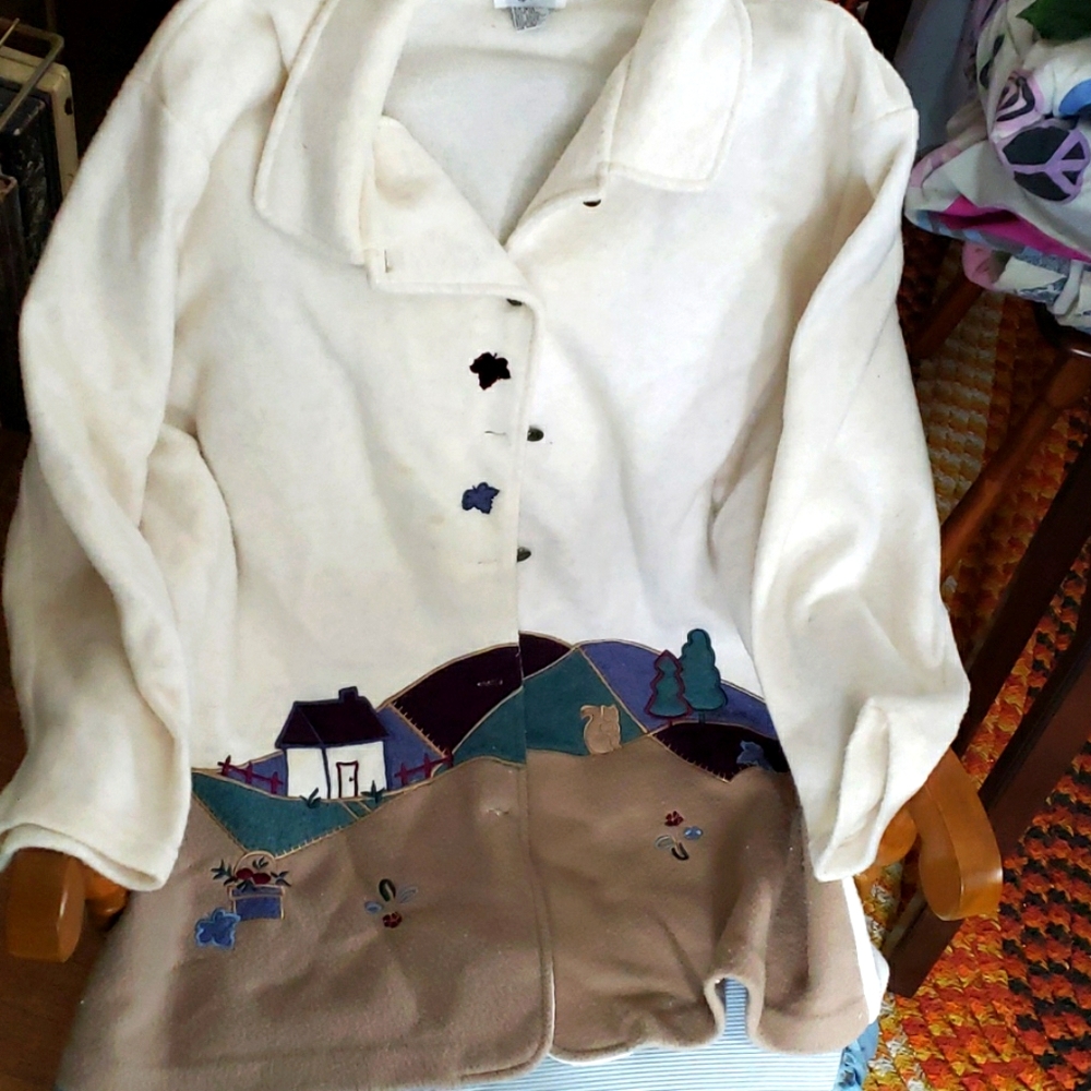 Fleece Button Down - image 1